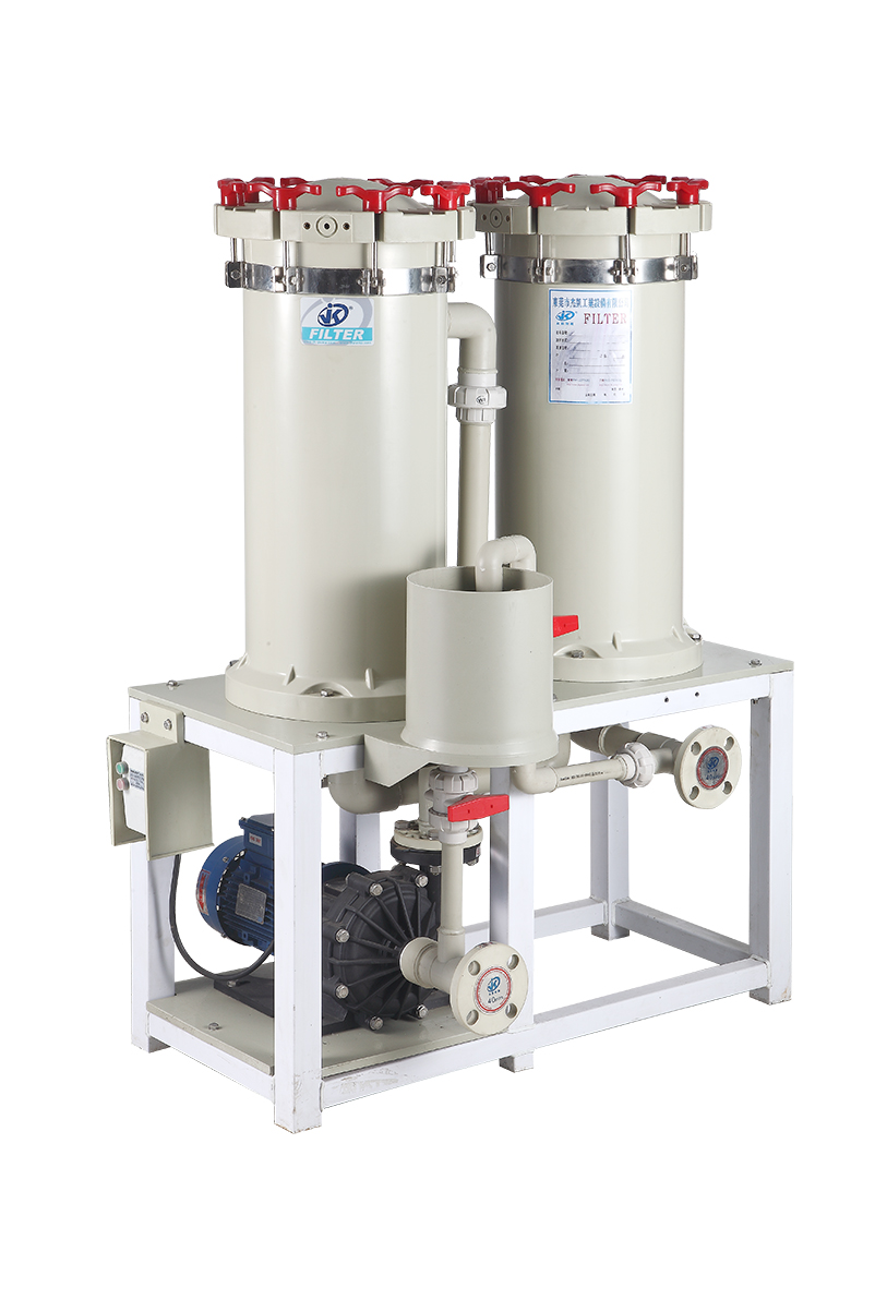 雙桶電鍍過濾機(jī)